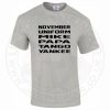 Mens November Uniform Mike Papa Tango Yankee T-Shirt - Image 7