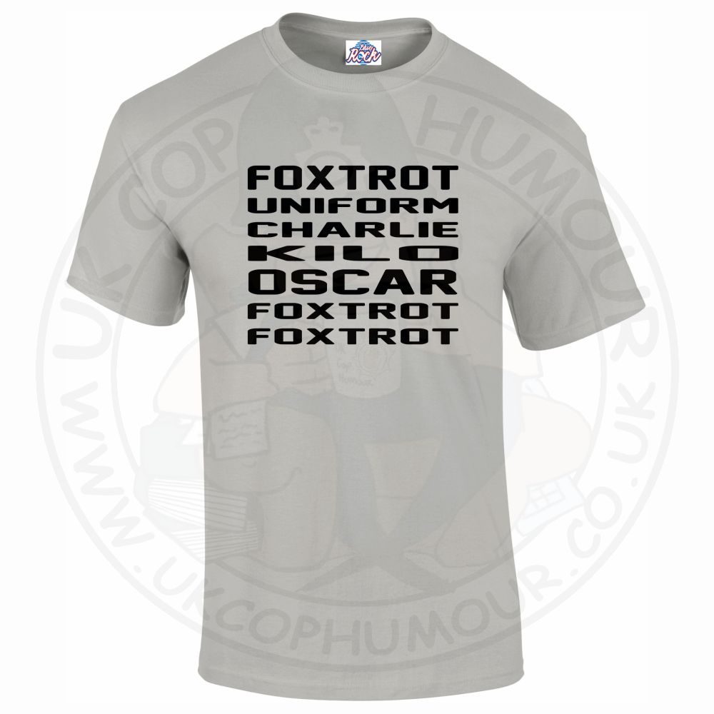 Mens Foxtrot Uniform Charlie Kilo Oscar Foxtrot Foxtrot T-Shirt - Image 6