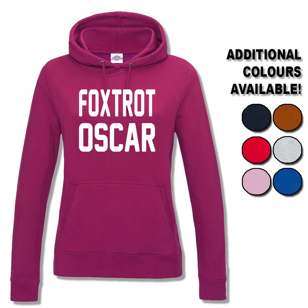 Womens Foxtrot Oscar Hoodie