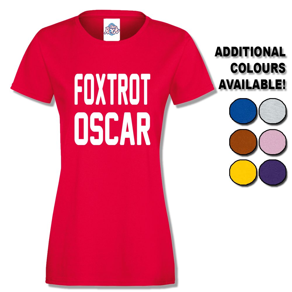 Womens Foxtrot Oscar T-Shirt