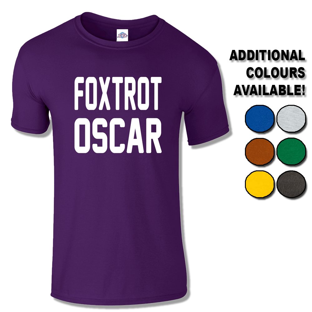 Mens Foxtrot Oscar T-Shirt