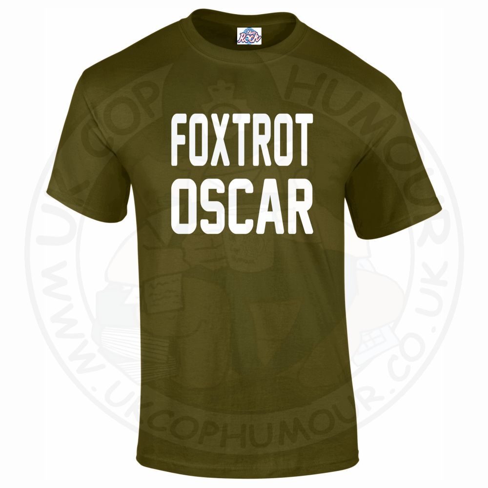 Mens Foxtrot Oscar T-Shirt - Image 11
