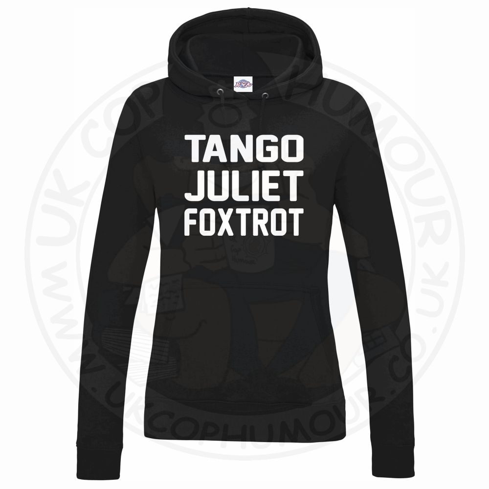 Womens Tango Juliet Foxtrot Hoodie - Image 2