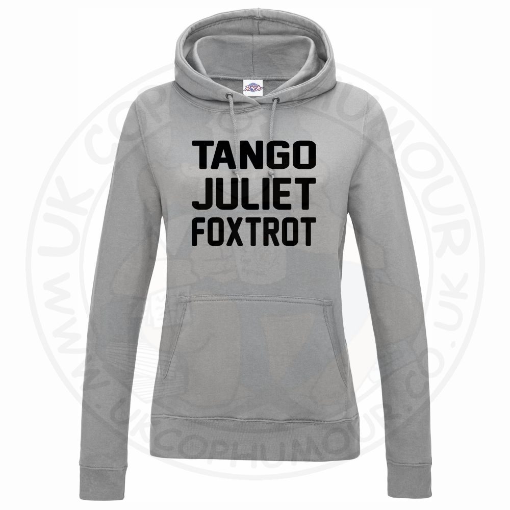 Womens Tango Juliet Foxtrot Hoodie - Image 5