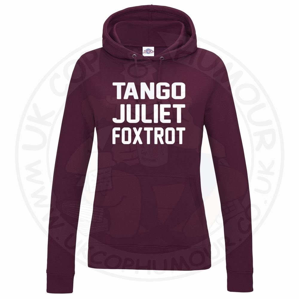 Womens Tango Juliet Foxtrot Hoodie - Image 6