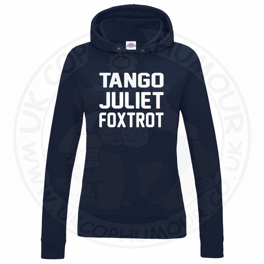 Womens Tango Juliet Foxtrot Hoodie - Image 7