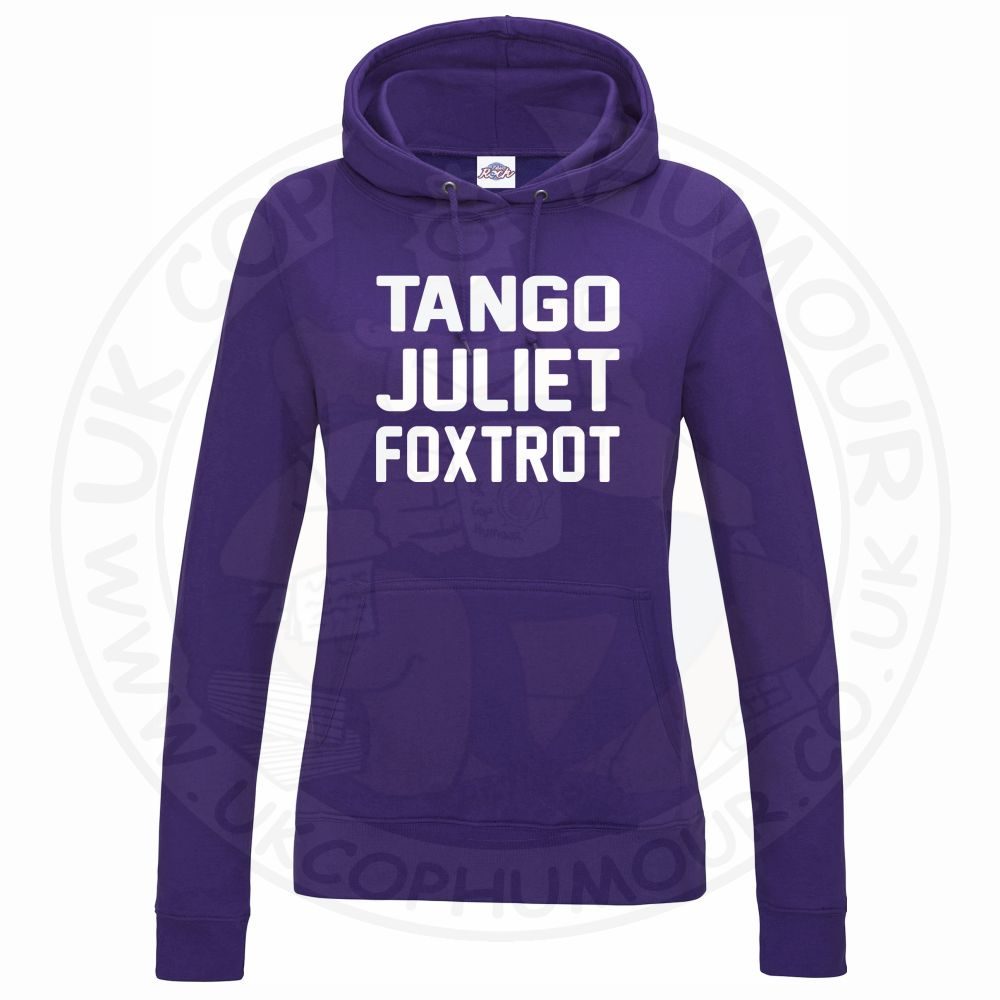 Womens Tango Juliet Foxtrot Hoodie - Image 10