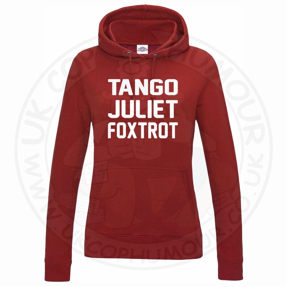 Womens Tango Juliet Foxtrot Hoodie - Image 11