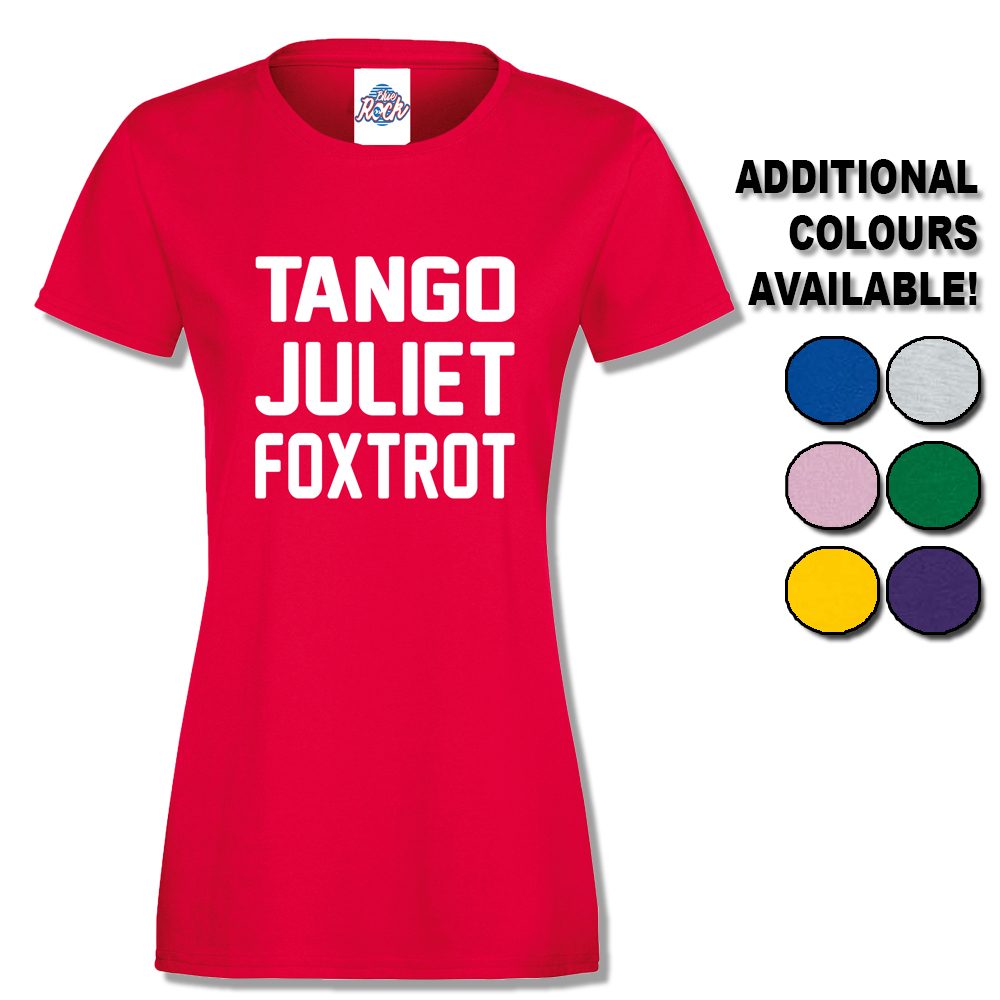 Womens Tango Juliet Foxtrot T-Shirt