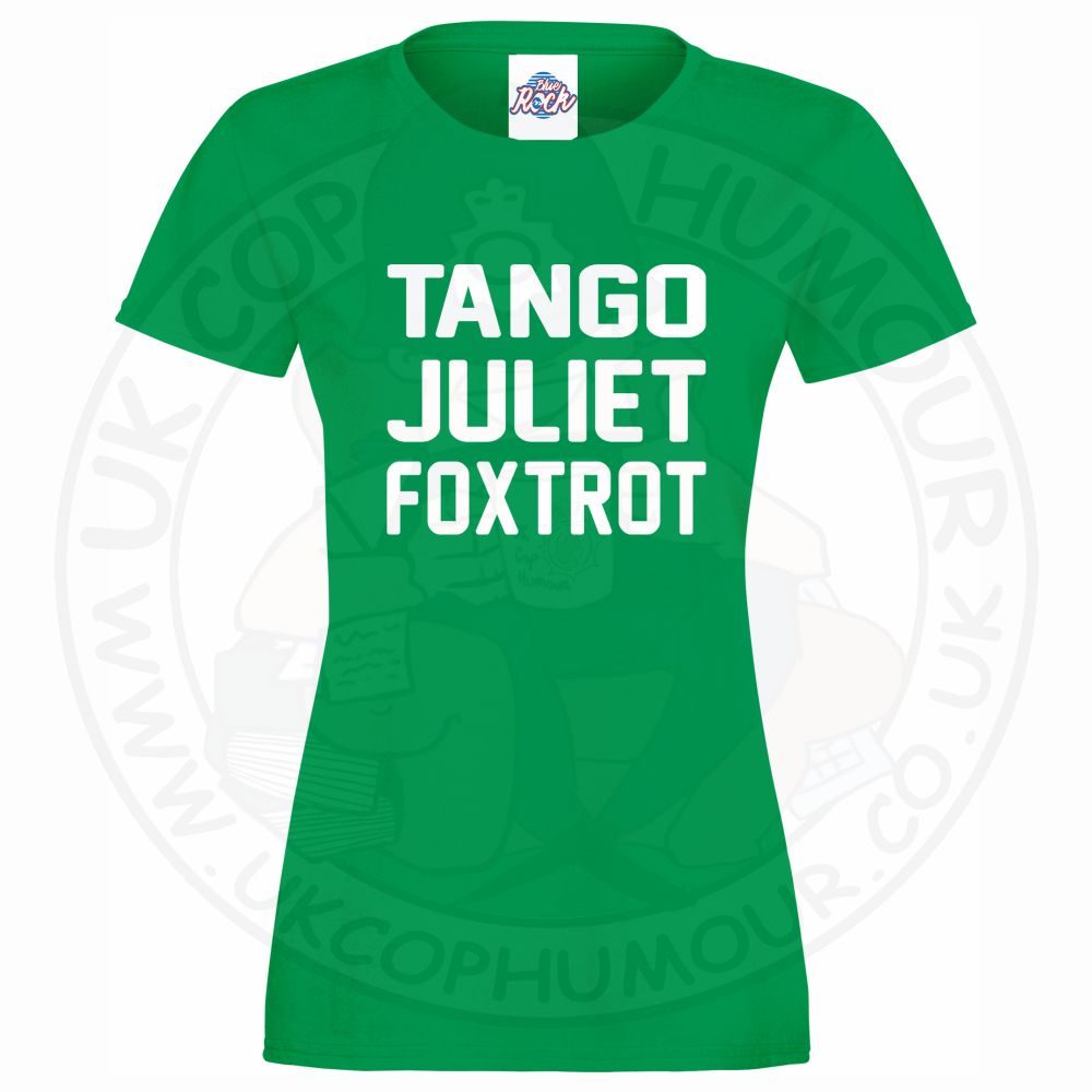 Womens Tango Juliet Foxtrot T-Shirt - Image 3