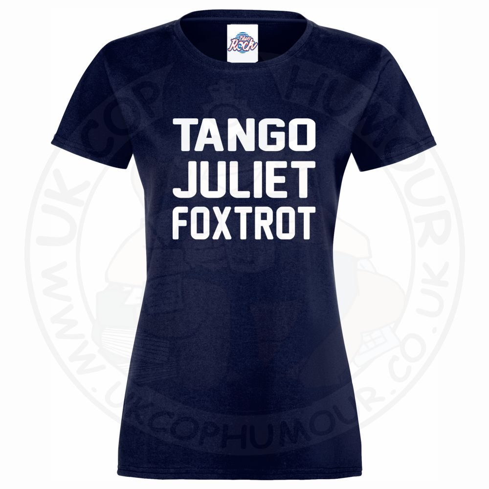 Womens Tango Juliet Foxtrot T-Shirt - Image 5