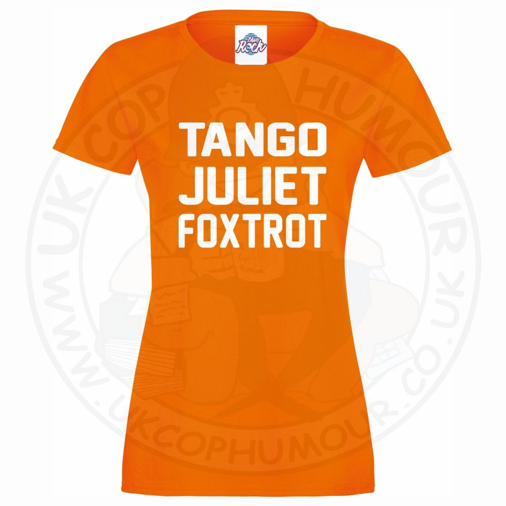 Womens Tango Juliet Foxtrot T-Shirt - Image 6