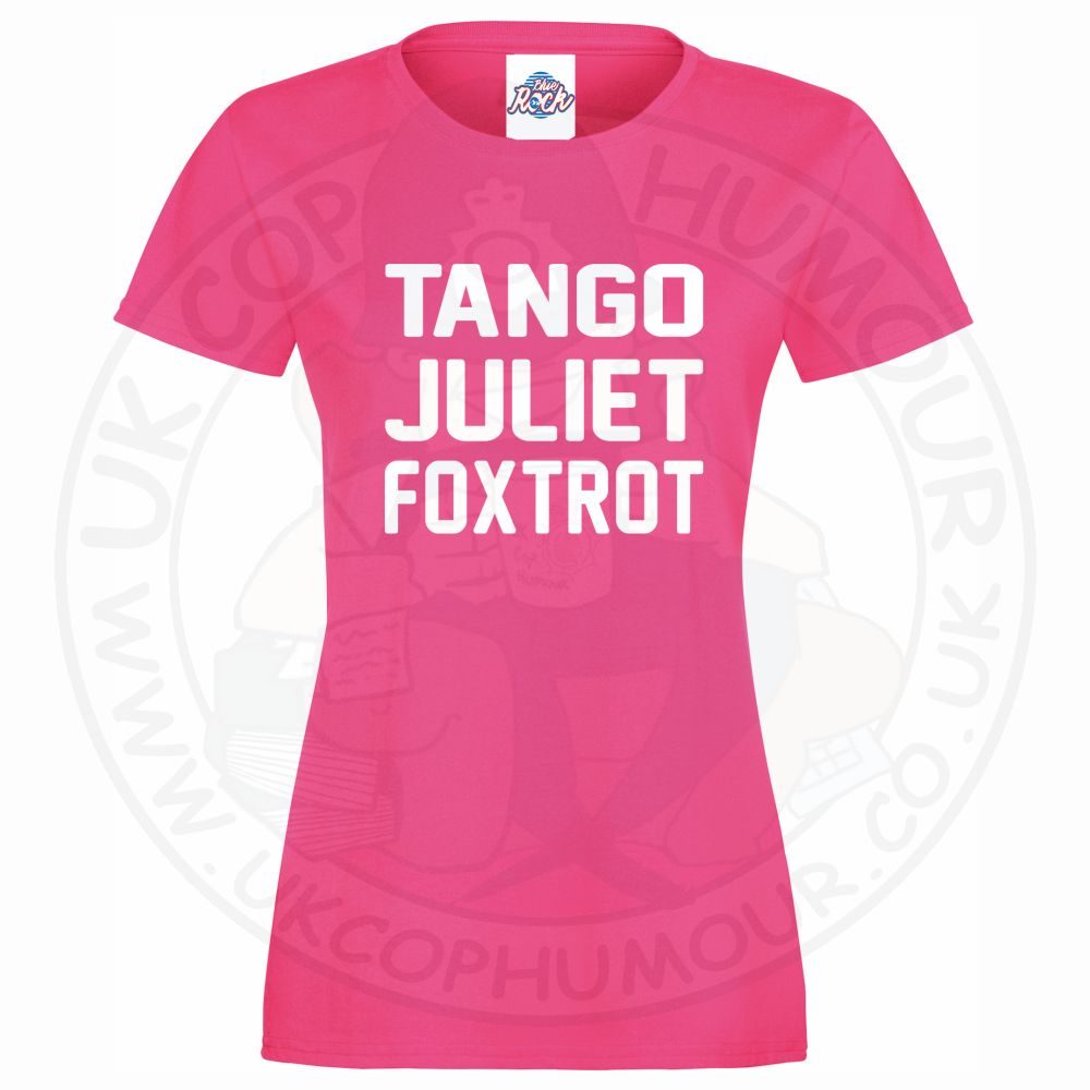 Womens Tango Juliet Foxtrot T-Shirt - Image 7