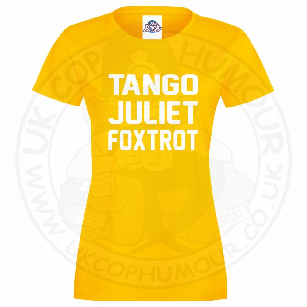 Womens Tango Juliet Foxtrot T-Shirt - Image 10