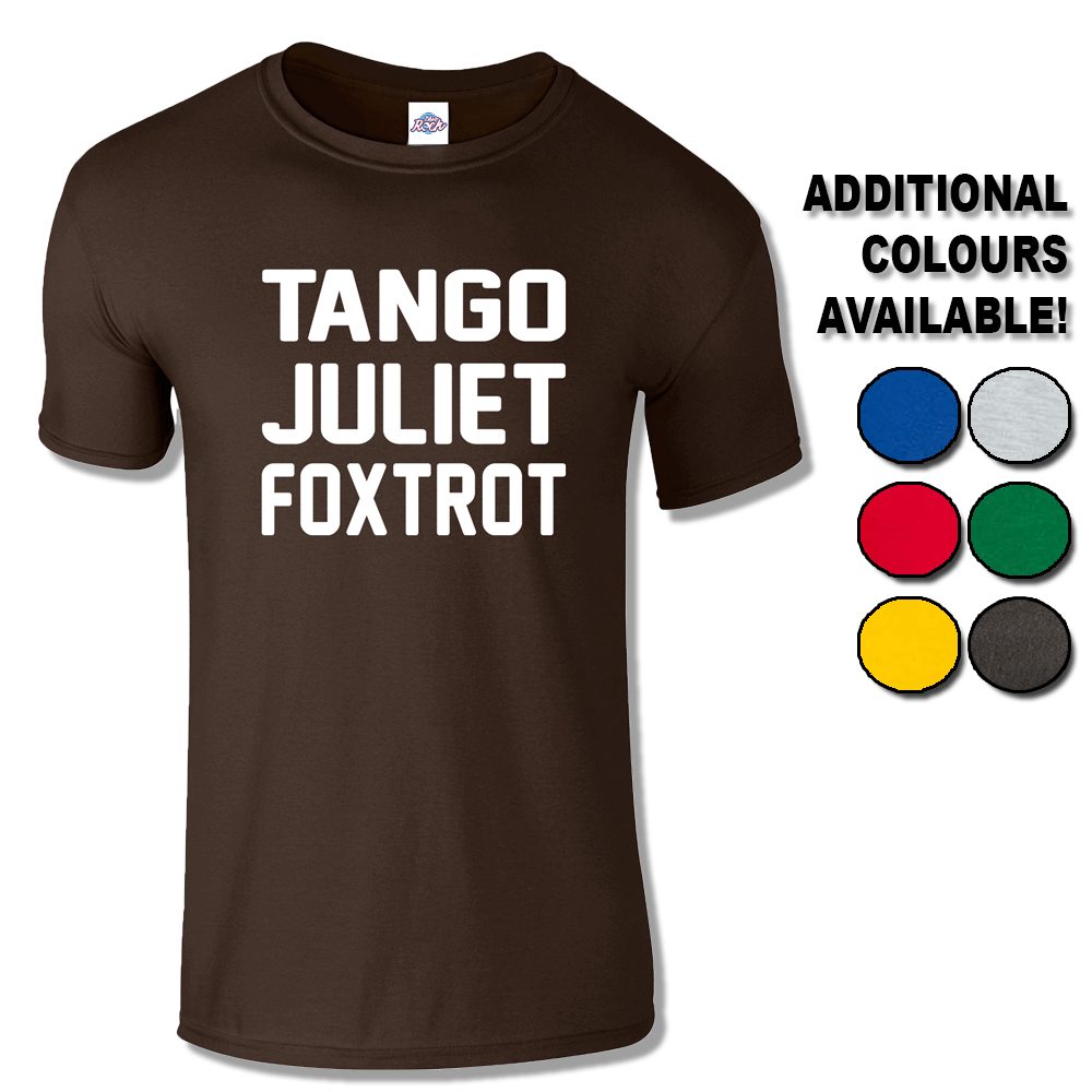 Mens Tango Juliet Foxtrot T-Shirt
