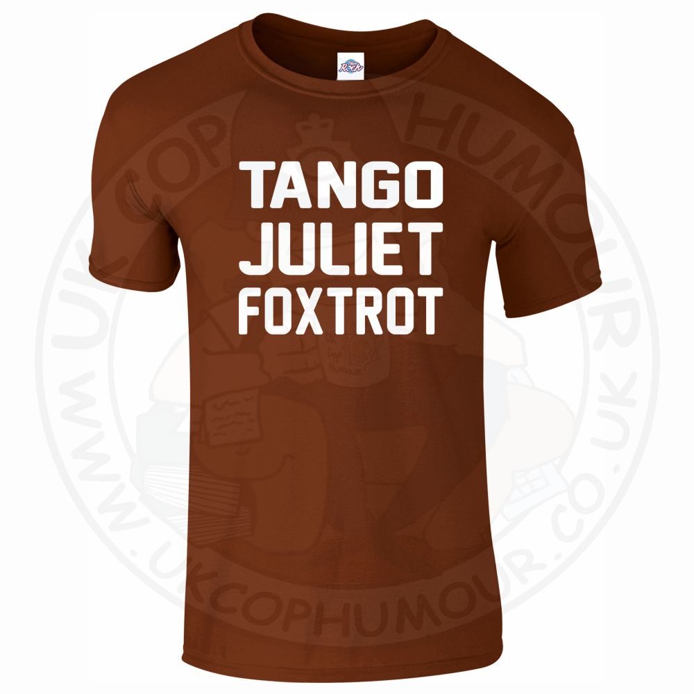 Mens Tango Juliet Foxtrot T-Shirt - Image 4