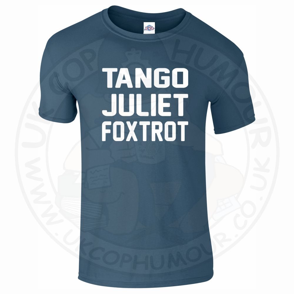 Mens Tango Juliet Foxtrot T-Shirt - Image 7
