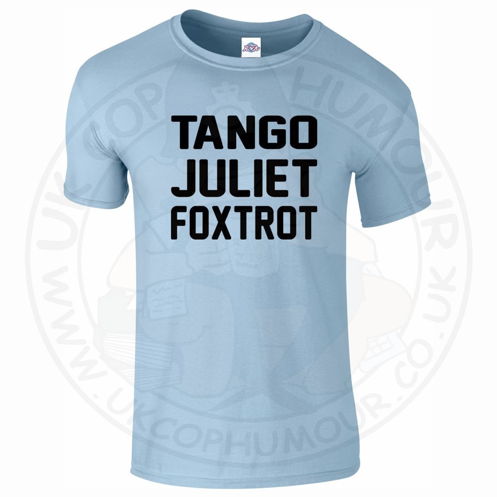 Mens Tango Juliet Foxtrot T-Shirt - Image 8