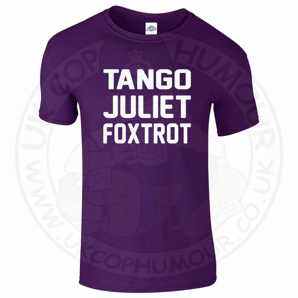 Mens Tango Juliet Foxtrot T-Shirt - Image 14
