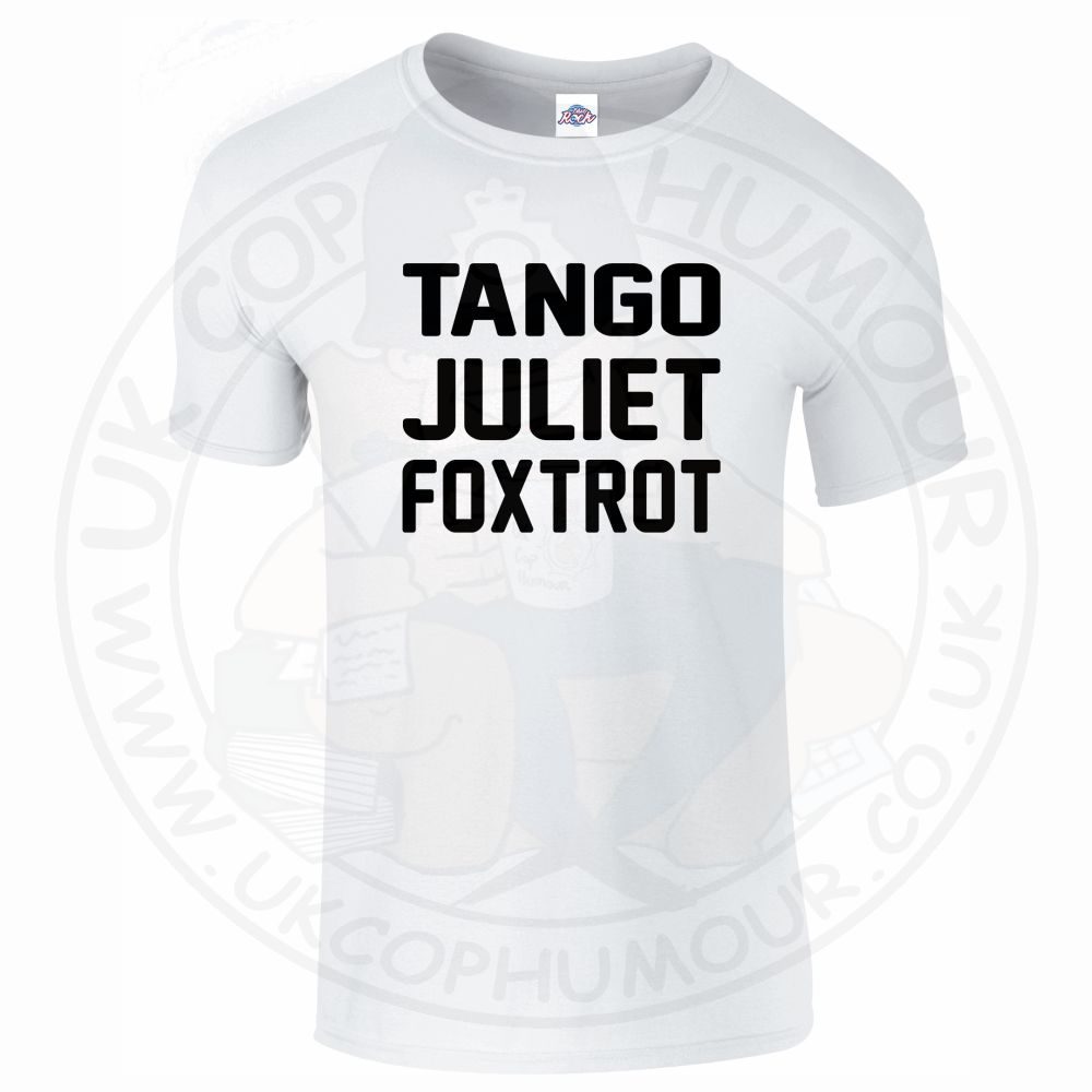Mens Tango Juliet Foxtrot T-Shirt - Image 17