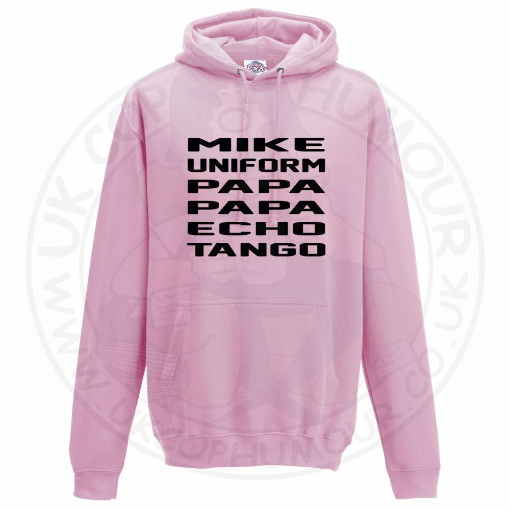 Unisex Mike Uniform Papa Papa Echo Tango Hoodie - Image 2