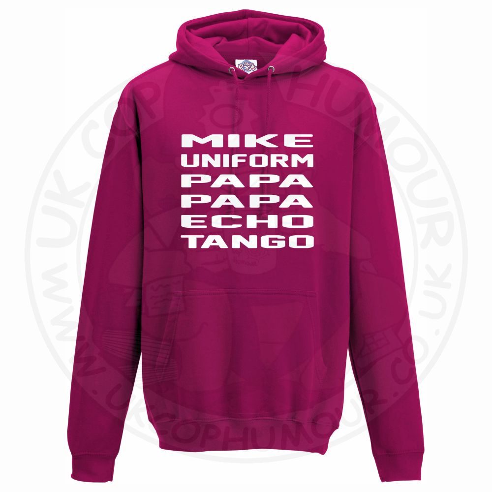 Unisex Mike Uniform Papa Papa Echo Tango Hoodie - Image 7