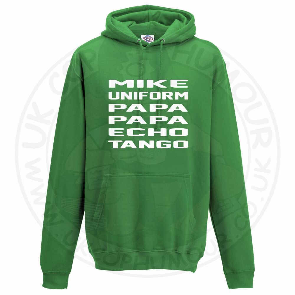 Unisex Mike Uniform Papa Papa Echo Tango Hoodie - Image 5