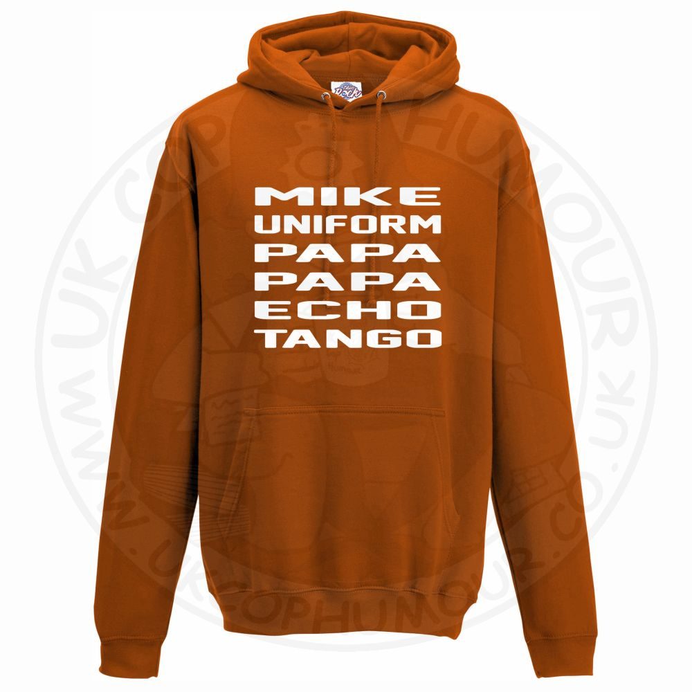 Unisex Mike Uniform Papa Papa Echo Tango Hoodie - Image 11
