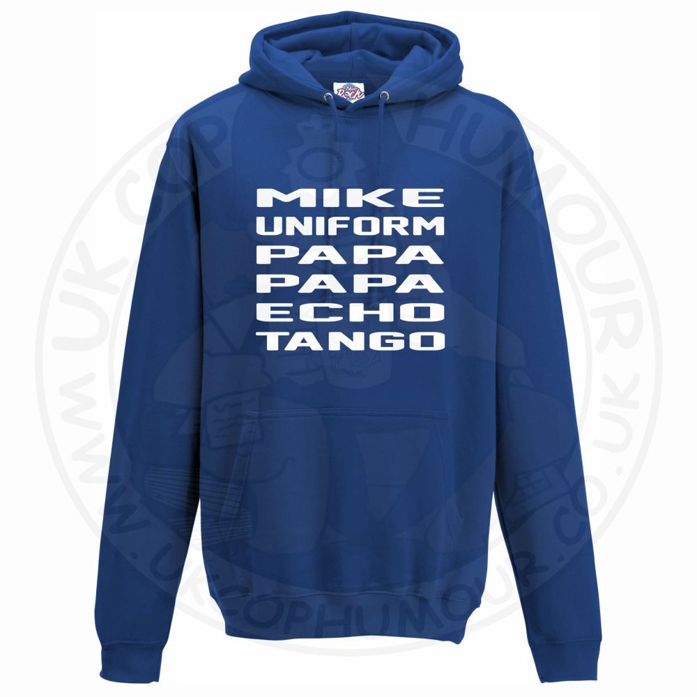 Unisex Mike Uniform Papa Papa Echo Tango Hoodie - Image 14