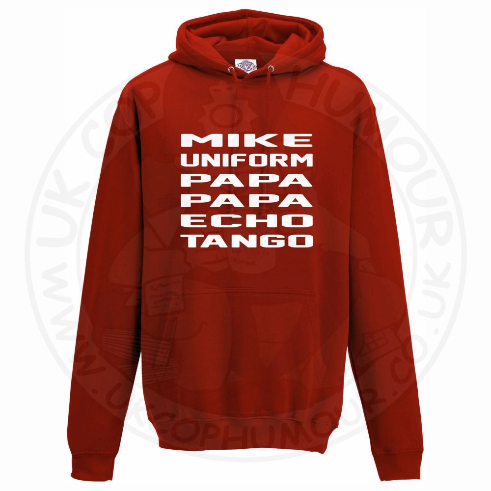 Unisex Mike Uniform Papa Papa Echo Tango Hoodie - Image 13