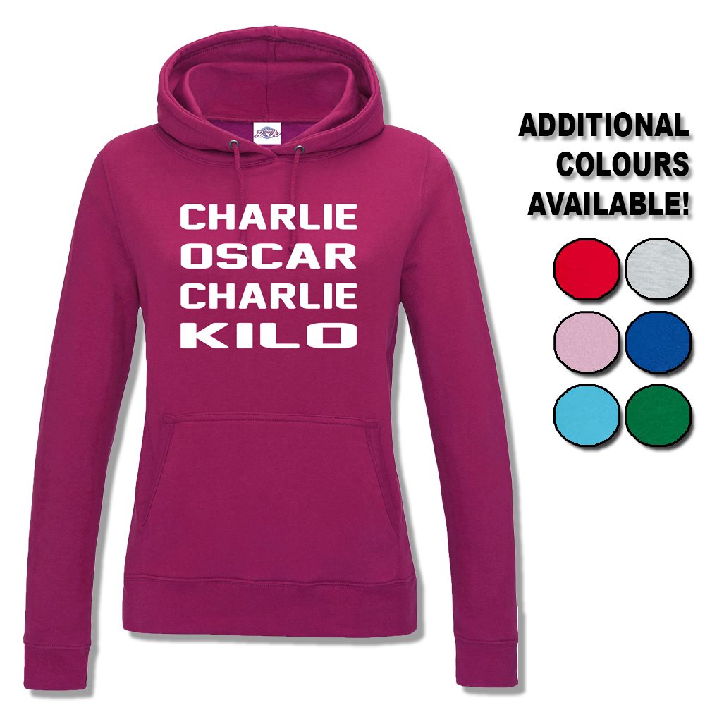 Womens Charlie Oscar Charlie Kilo Hoodie