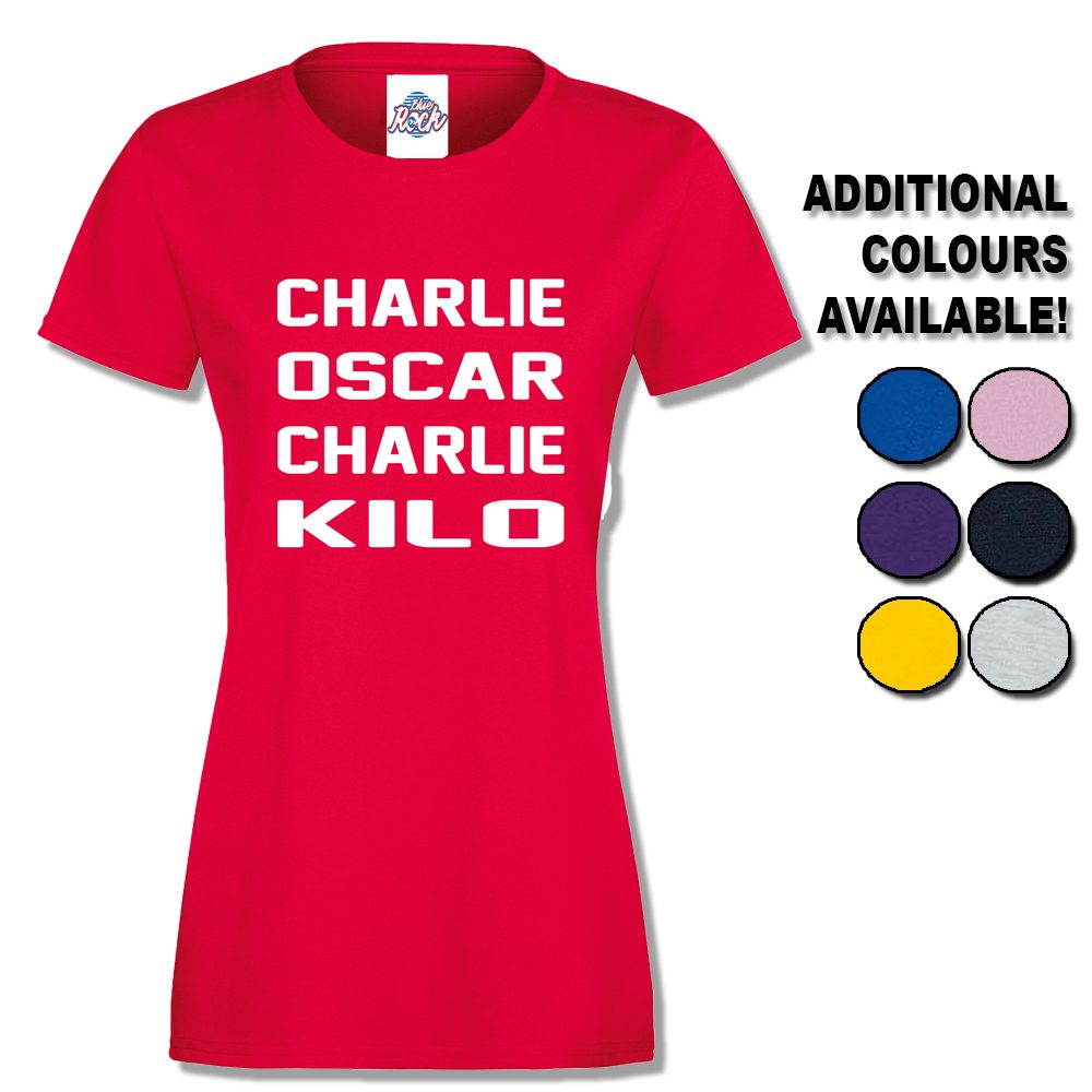 Womens Charlie Oscar Charlie Kilo T-Shirt