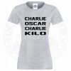 Womens Charlie Oscar Charlie Kilo T-Shirt - Image 4