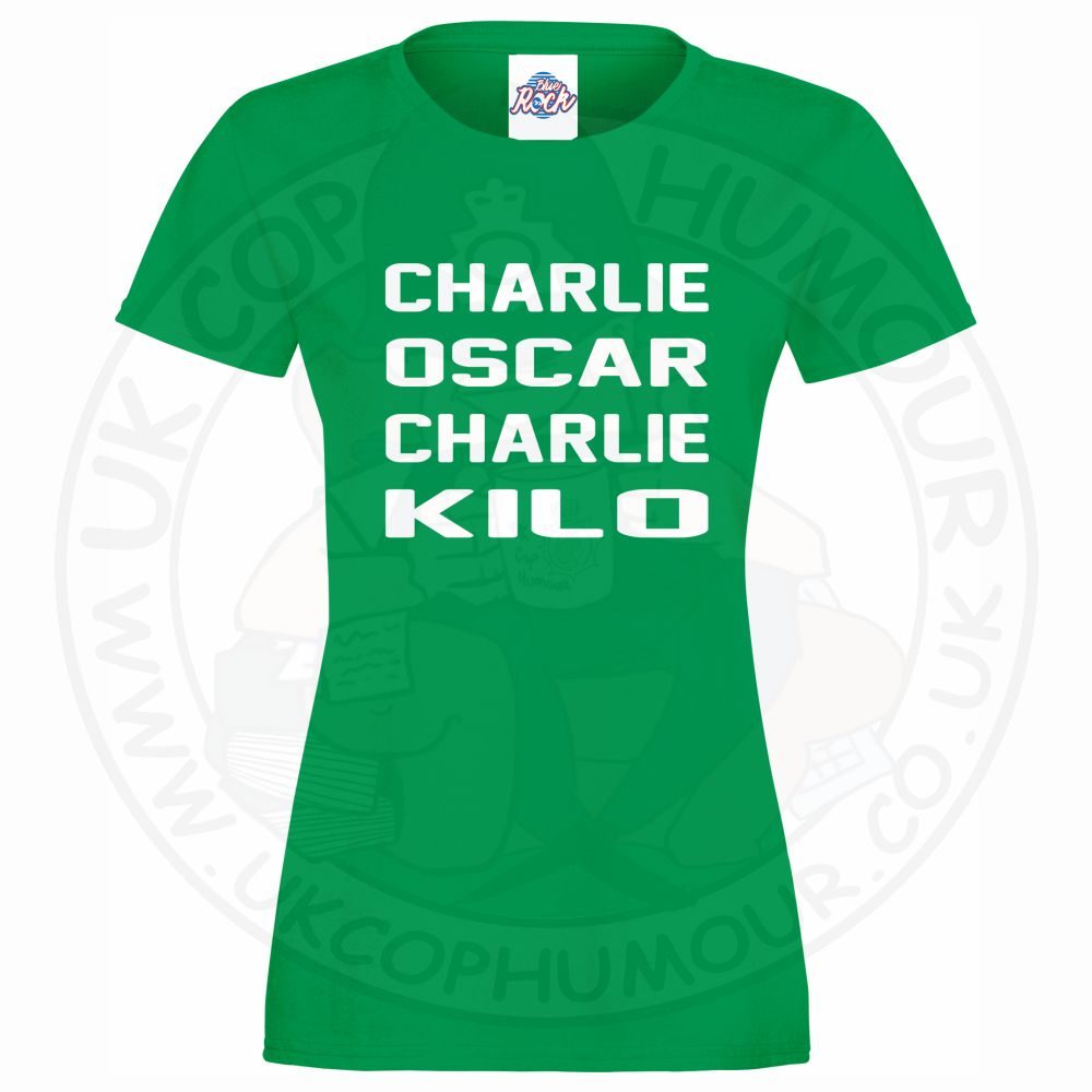 Womens Charlie Oscar Charlie Kilo T-Shirt - Image 3