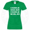 Womens Charlie Oscar Charlie Kilo T-Shirt - Image 3