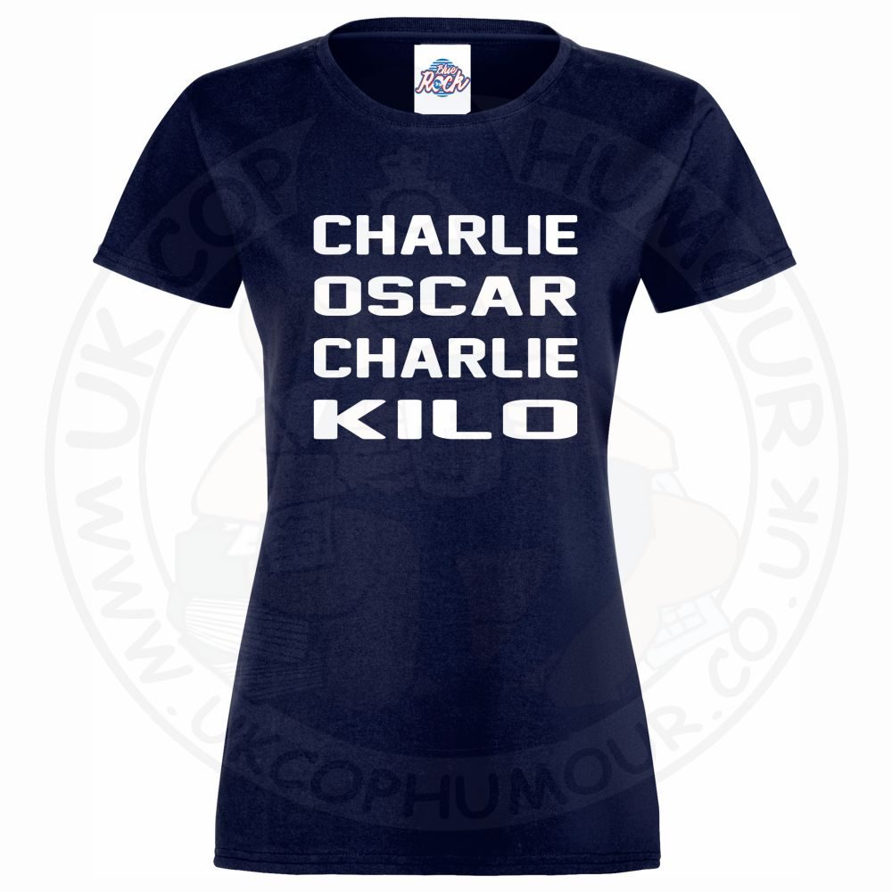 Womens Charlie Oscar Charlie Kilo T-Shirt - Image 5