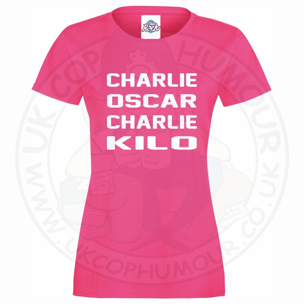 Womens Charlie Oscar Charlie Kilo T-Shirt - Image 7