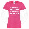 Womens Charlie Oscar Charlie Kilo T-Shirt - Image 7