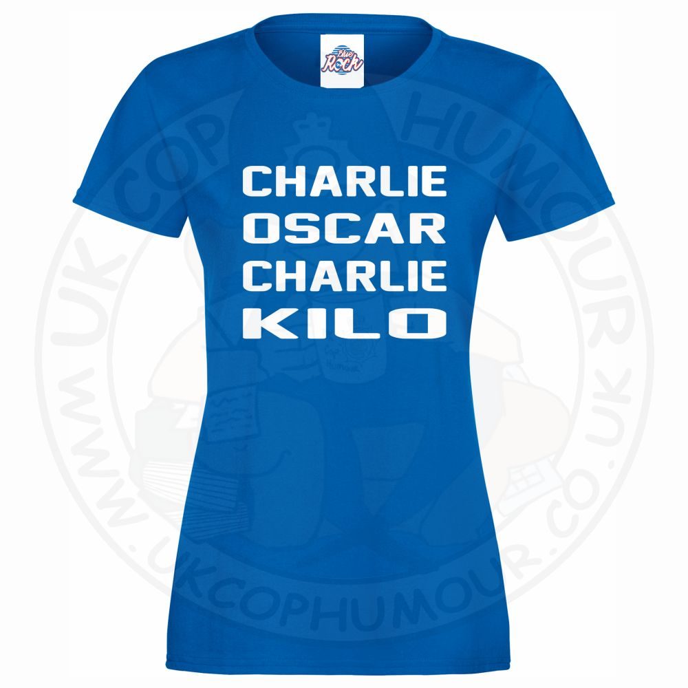 Womens Charlie Oscar Charlie Kilo T-Shirt - Image 8