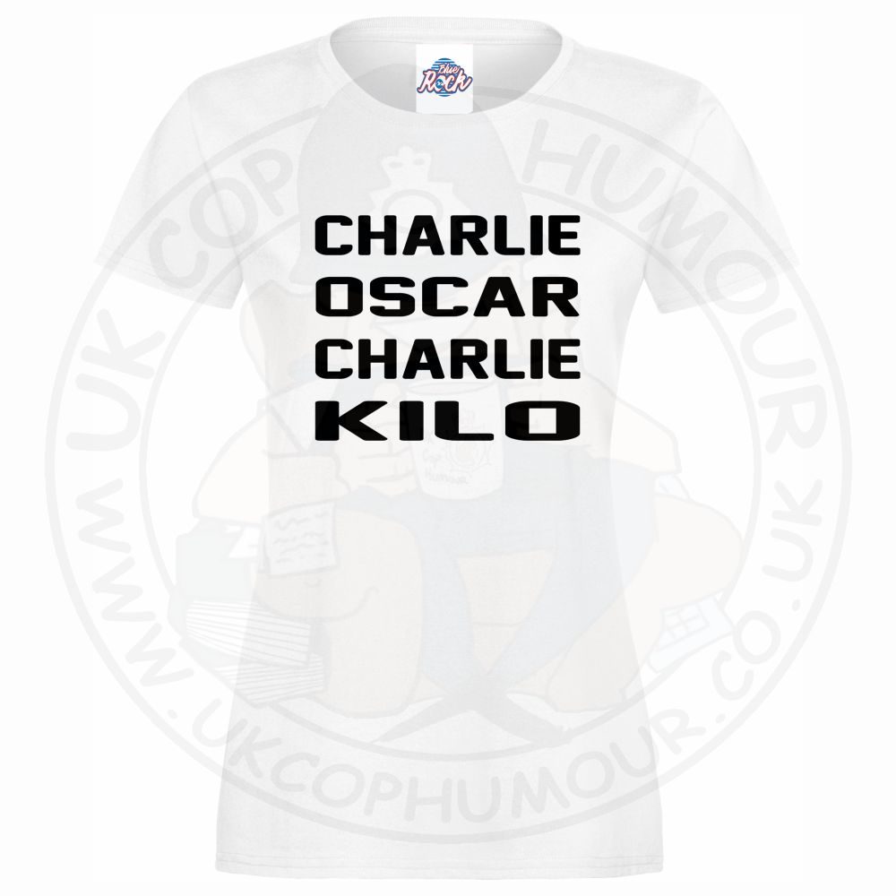 Womens Charlie Oscar Charlie Kilo T-Shirt - Image 9