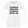 Womens Charlie Oscar Charlie Kilo T-Shirt - Image 9