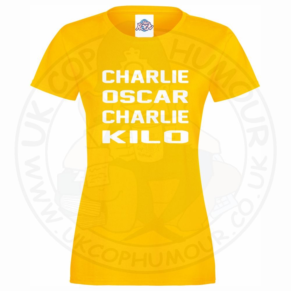 Womens Charlie Oscar Charlie Kilo T-Shirt - Image 10