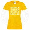 Womens Charlie Oscar Charlie Kilo T-Shirt - Image 10