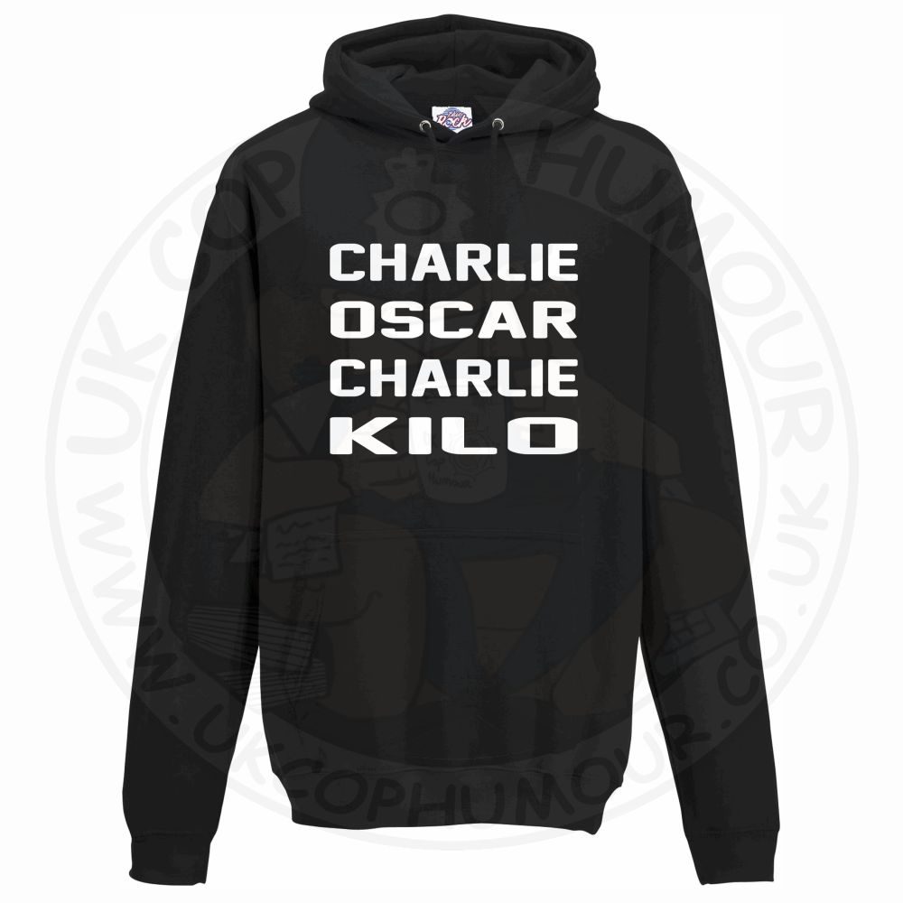 Unisex Charlie Oscar Charlie Kilo Hoodie - Image 3