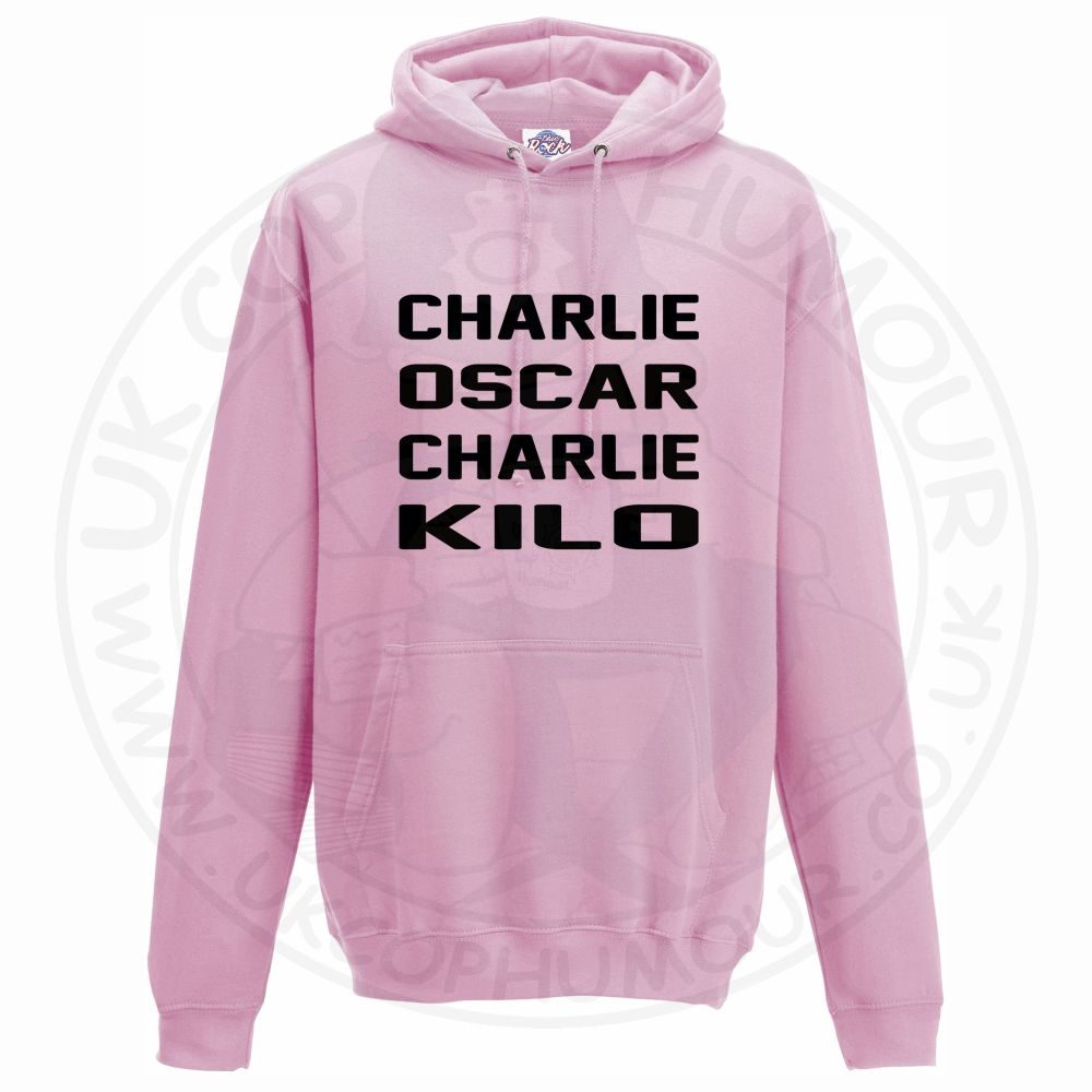 Unisex Charlie Oscar Charlie Kilo Hoodie - Image 2