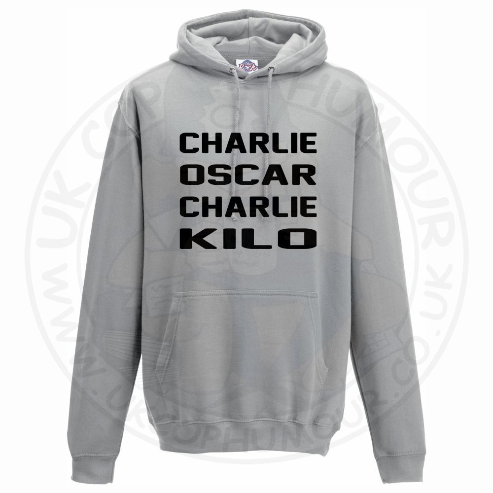 Unisex Charlie Oscar Charlie Kilo Hoodie - Image 6