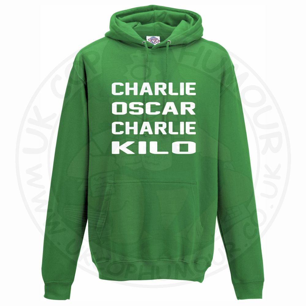 Unisex Charlie Oscar Charlie Kilo Hoodie - Image 5
