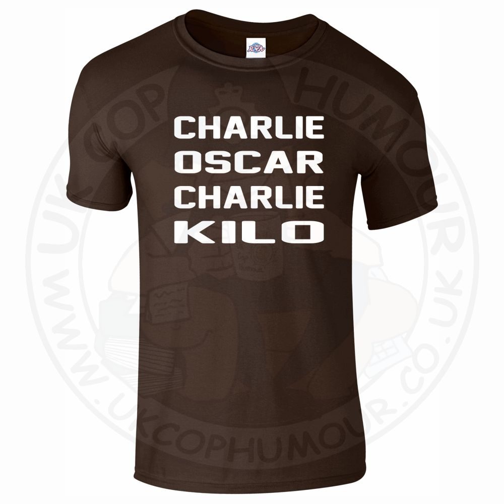 Mens Charlie Oscar Charlie Kilo T-Shirt - Image 5