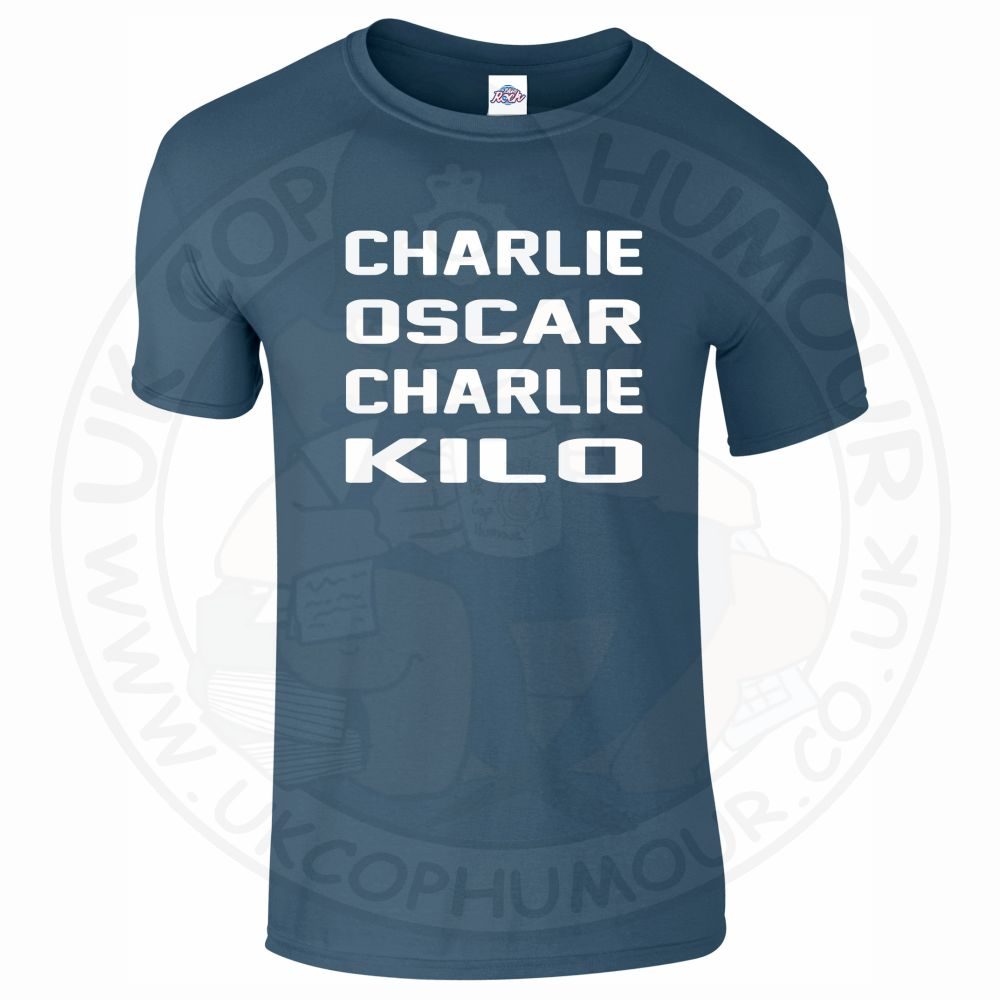 Mens Charlie Oscar Charlie Kilo T-Shirt - Image 7