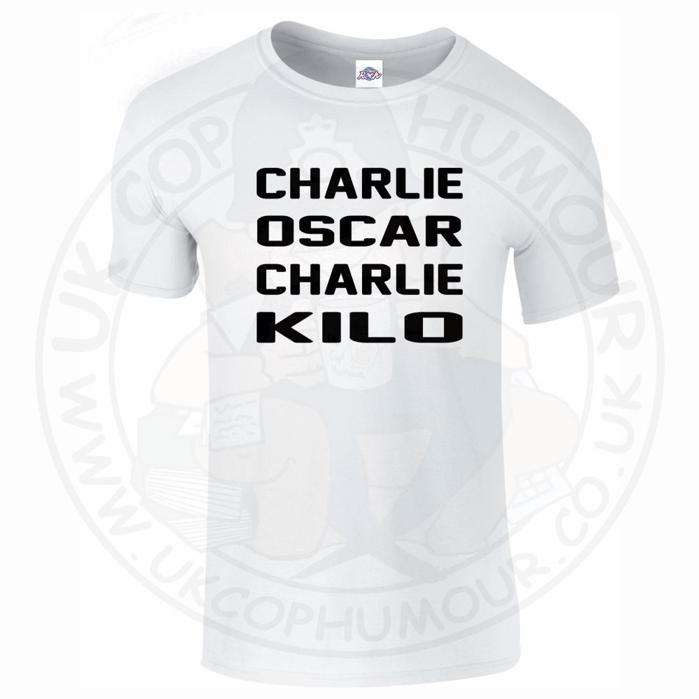 Mens Charlie Oscar Charlie Kilo T-Shirt - Image 17